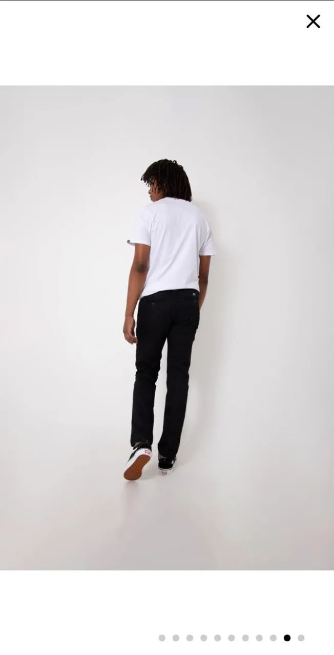 Calça Vans Chino Slim N°42 Nova - Foto 5