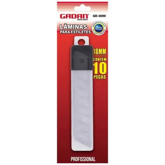 Refil c/ 10 Lâminas para Estilete - Foto 2