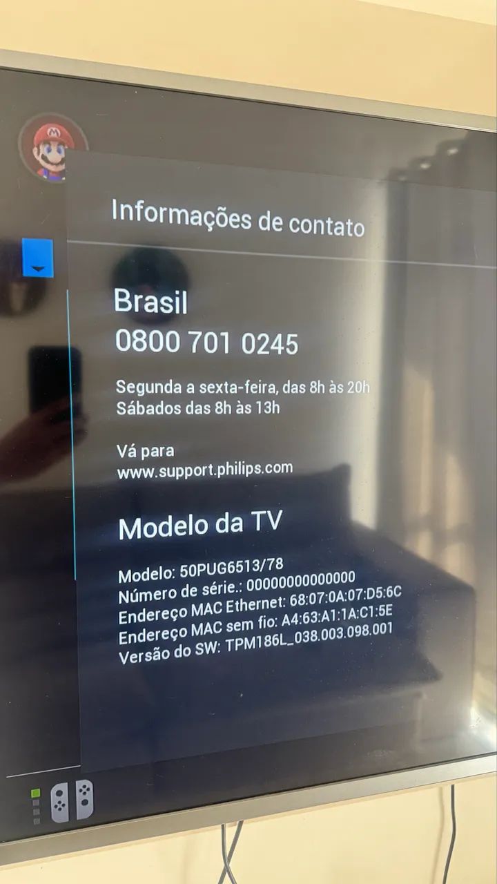 Smart TV Philips 50 polegadas  - Foto 4