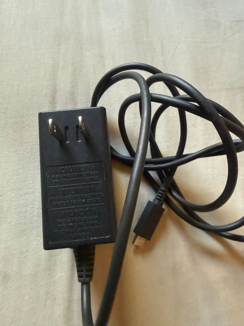 Carregador Nintendo Switch original usado  - Foto 4