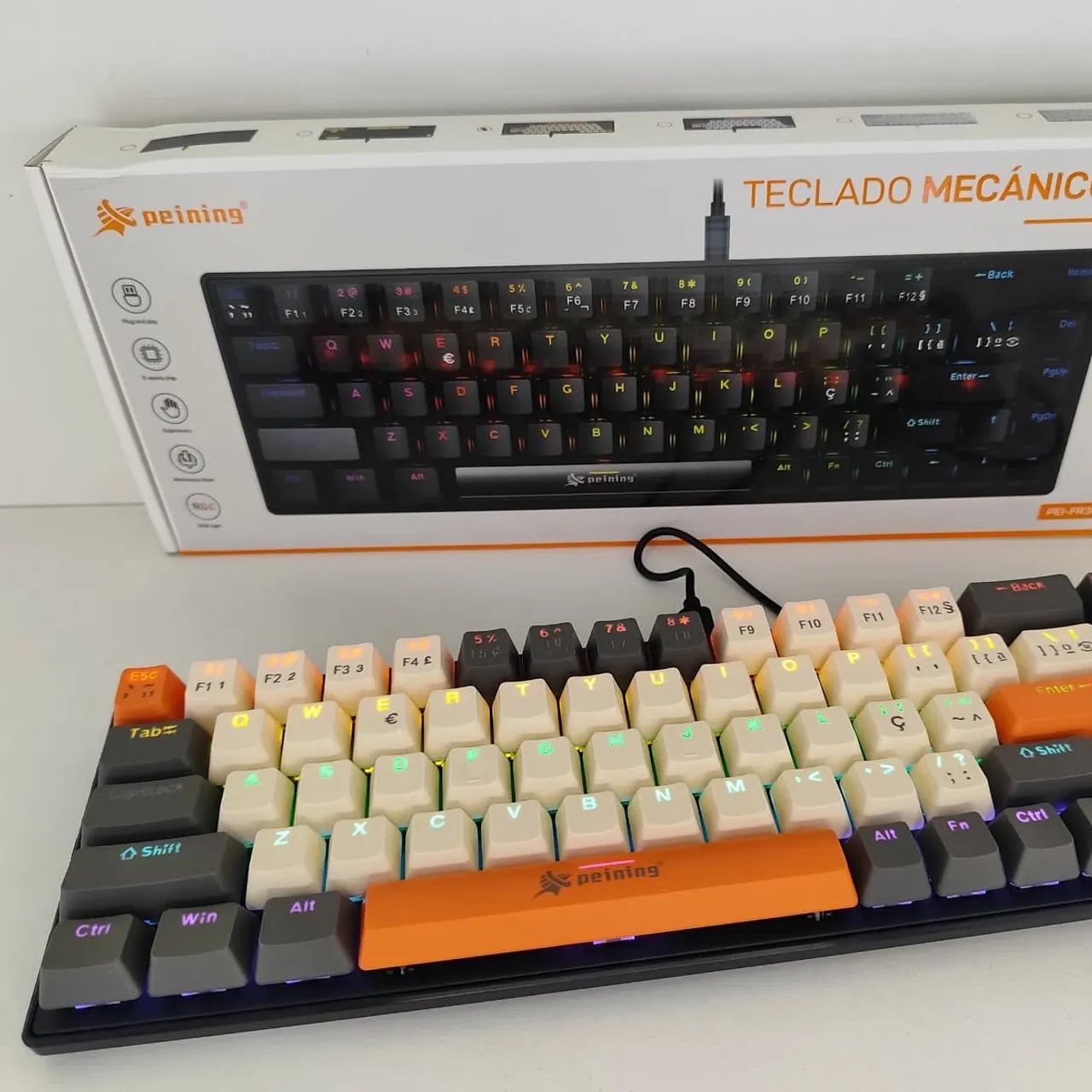 TECLADO MECÂNICO GAMER 