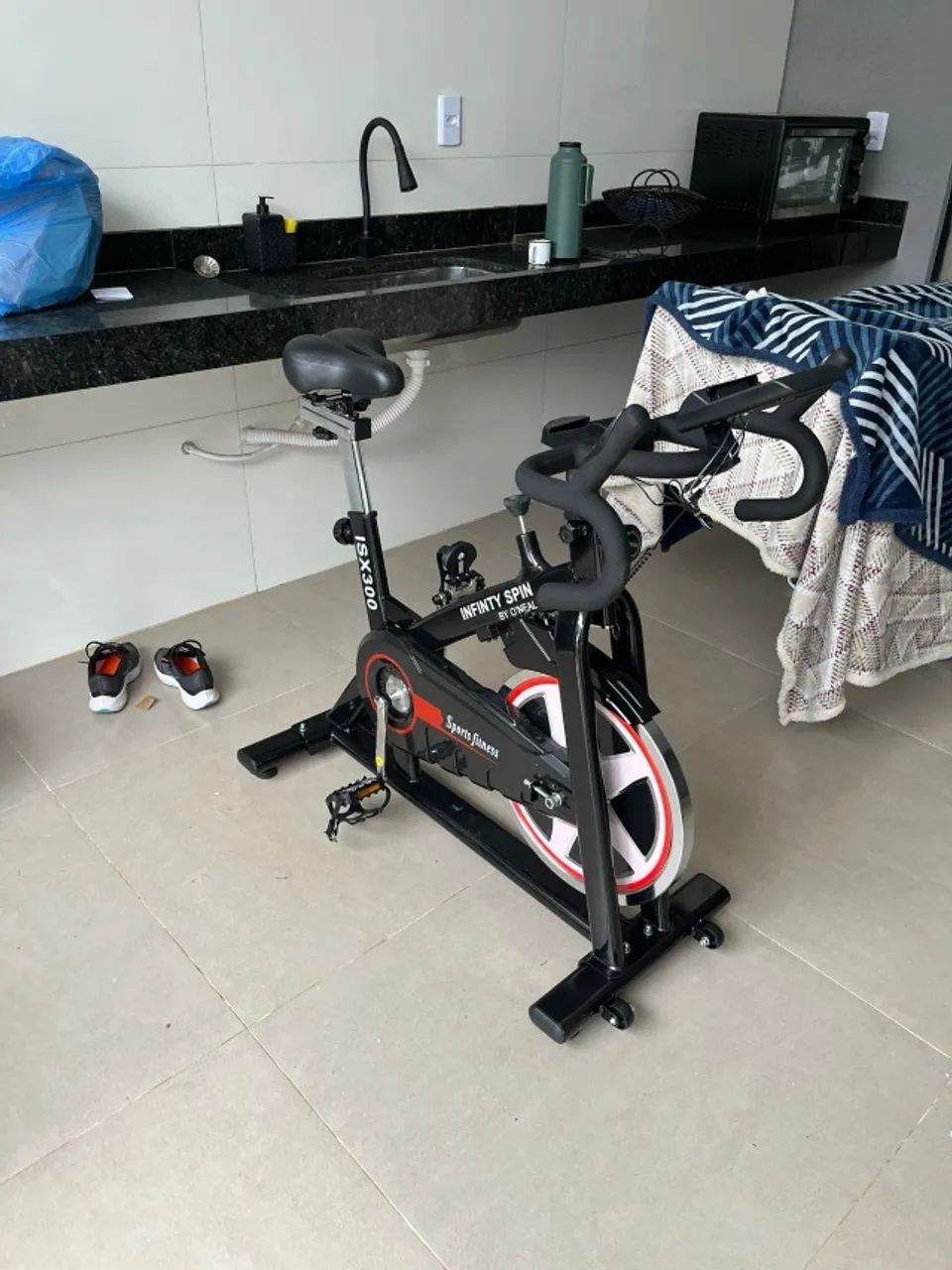 M- SPINNING, BICICLETA ERGOMÉTRICA PARA RESIDÊNCIA E ACADEMIA. - Foto 3