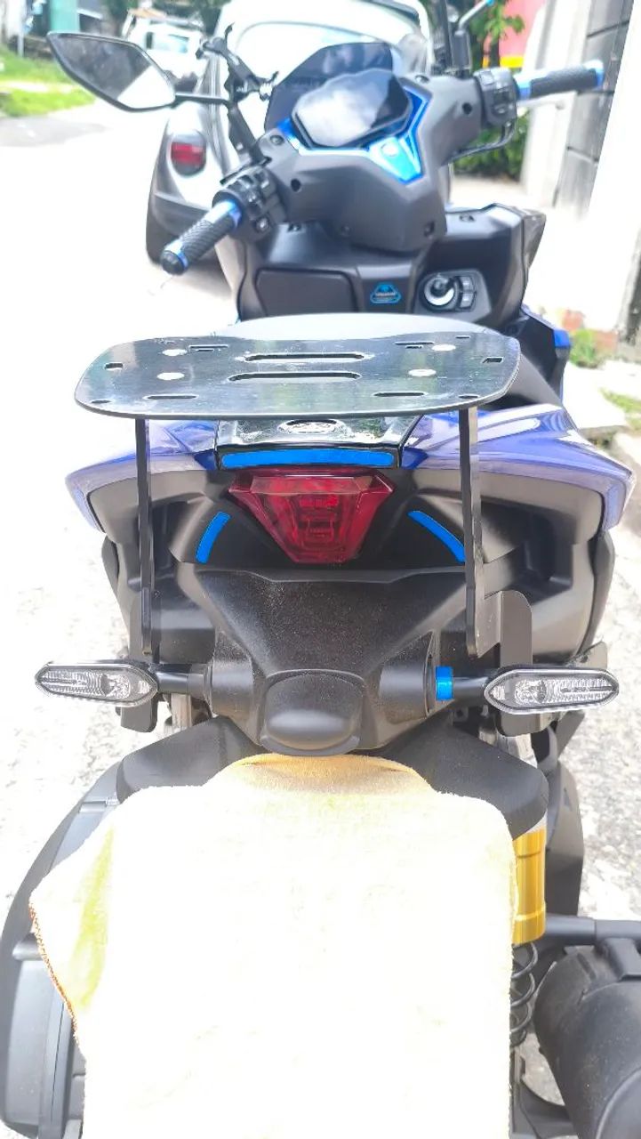 Suporte para baú da moto Aerox  - Foto 2