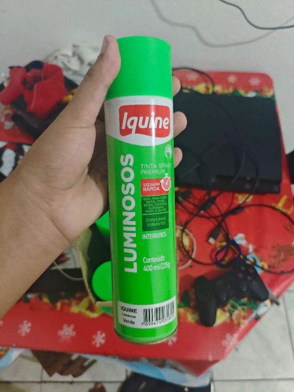 Caixa com 6 latas de spray - Foto 2