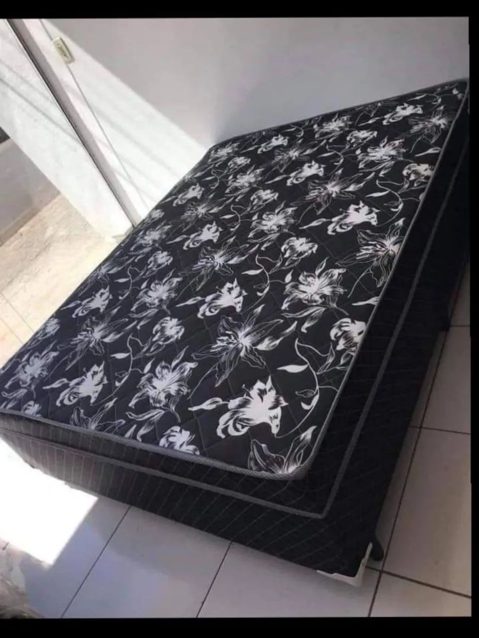 CAMA CONJUGADA COM COLCHÃO ACOPLADO FRETE GRÁTIS 690