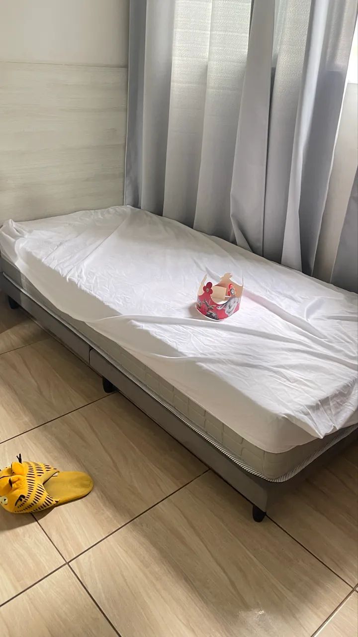 VENDO BASE DE CAMA SOLTEIRO  - Foto 3