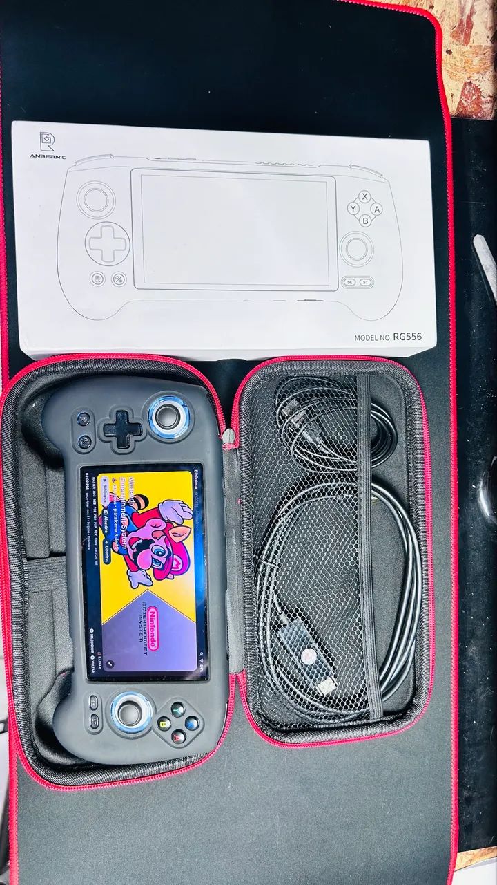 Console portátil Anbernic Rg556 512gb cheio de jogos
