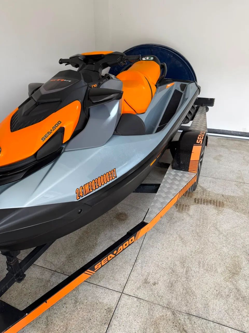 Vendo jet ski seadoo gti 170 2020 muito novo - Foto 3
