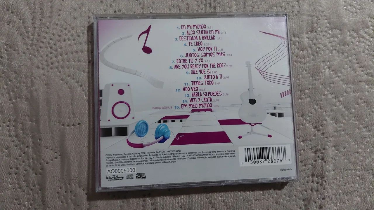 CD Violetta Primeira Temporada Original - Foto 4