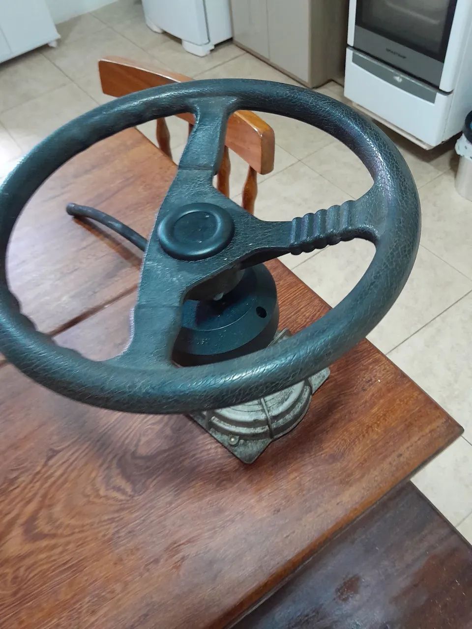 Direção Para lancha com Caixa. - Foto 3