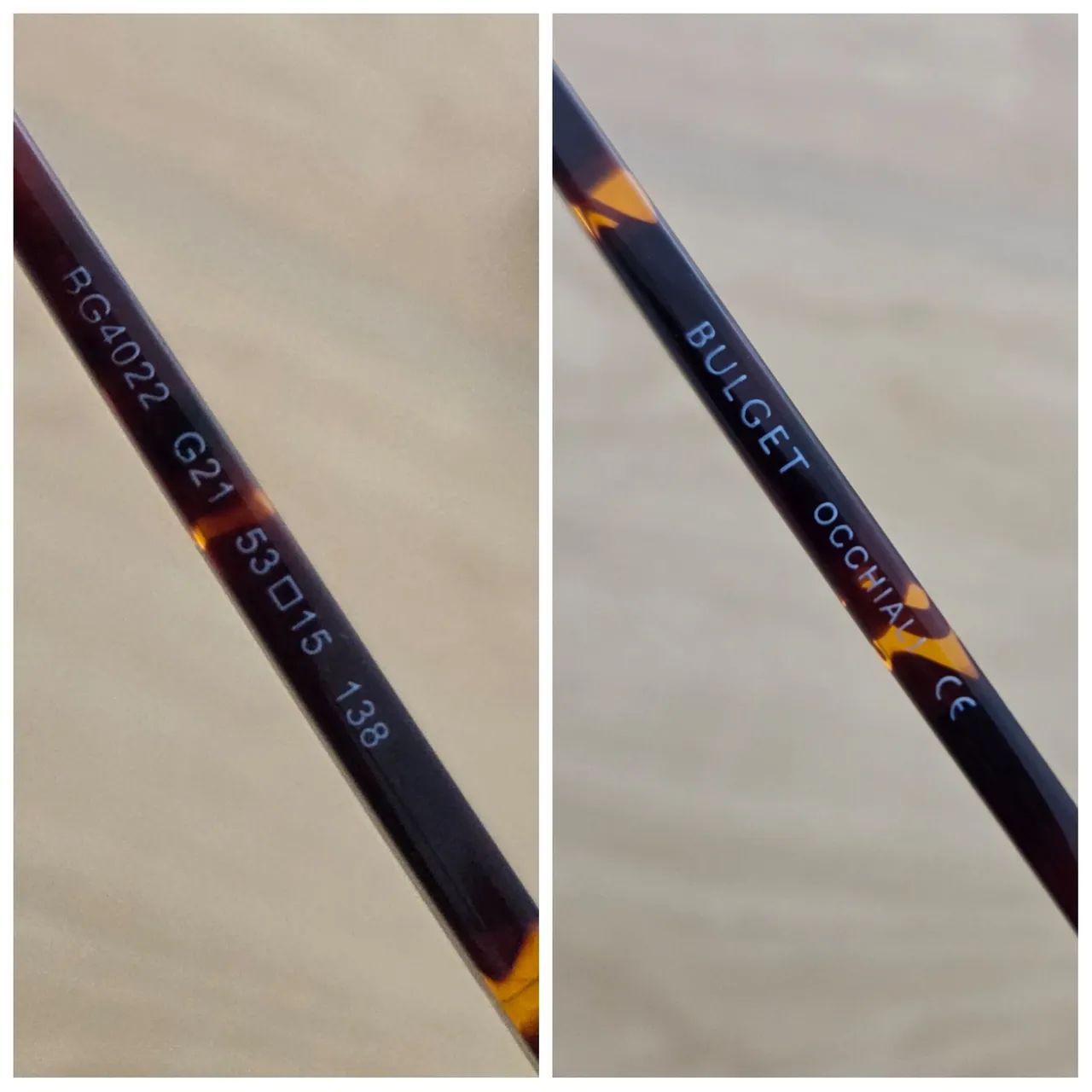 bulget armacao de oculos tartaruga - Foto 4