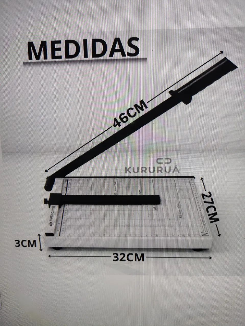 Guilhotina de papel  - Foto 2