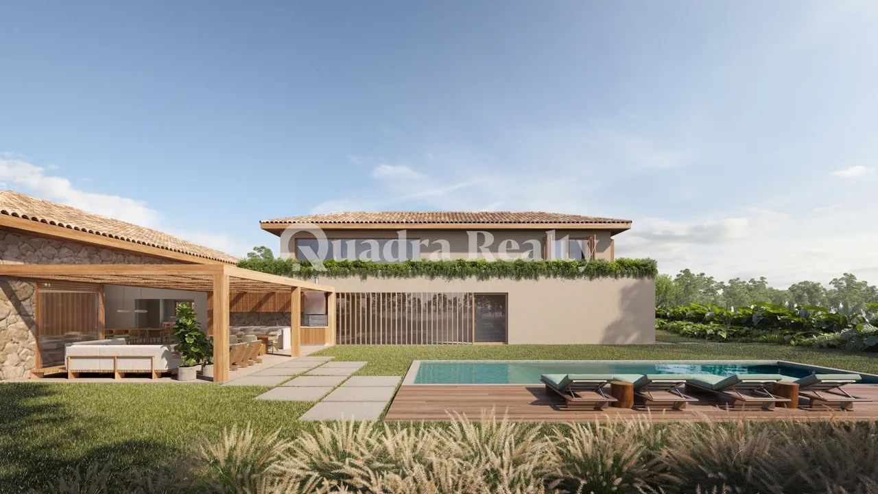 Casa no Haras Larissa com projeto contemporâneo