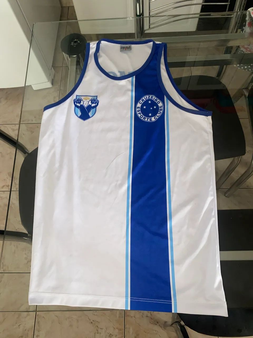 Camiseta Máfia azul