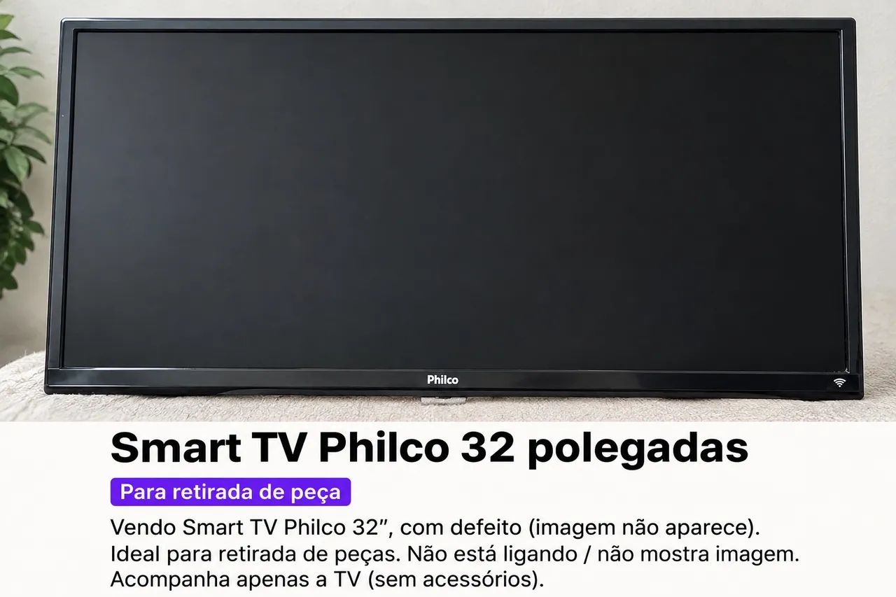 Smart tv Philco 32 polegadas