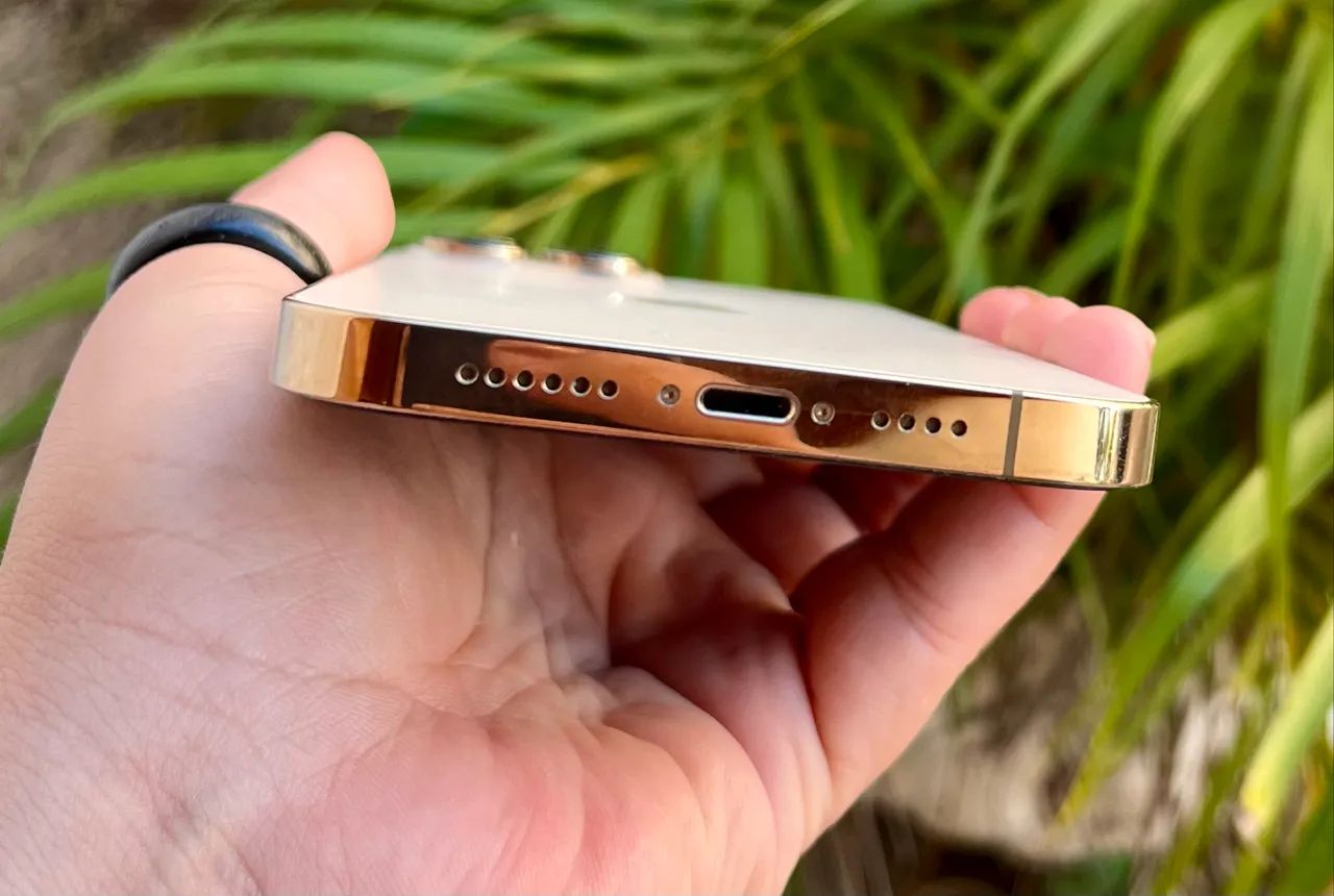 Iphone 13 Pro Max 246g golden - Foto 3