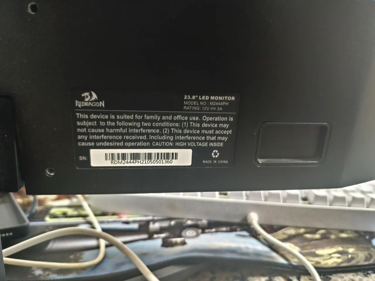 Monitor Redragon 144hz 24P - Foto 4