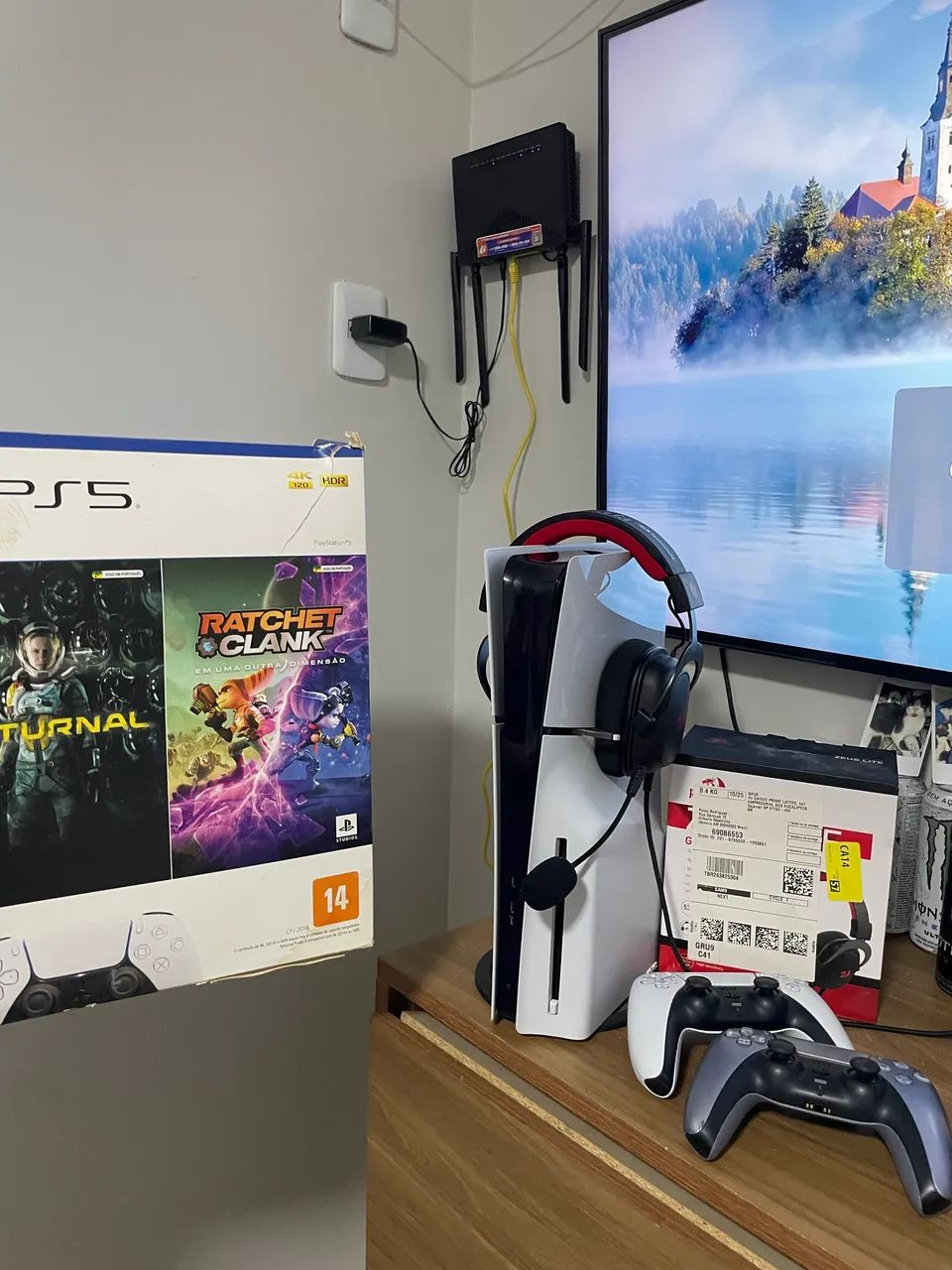 PS5 Slim com leitor 