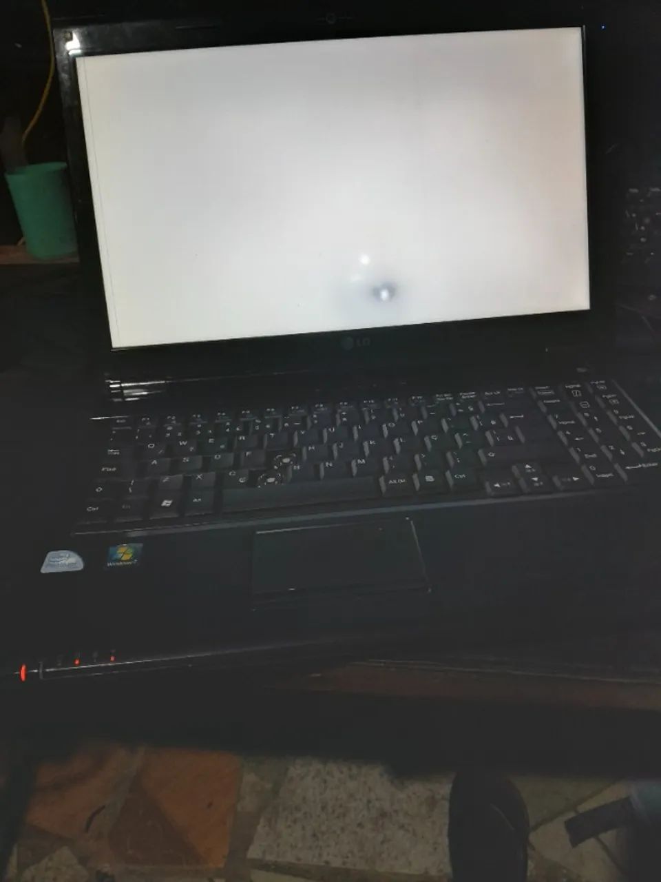 Notebook com defeito