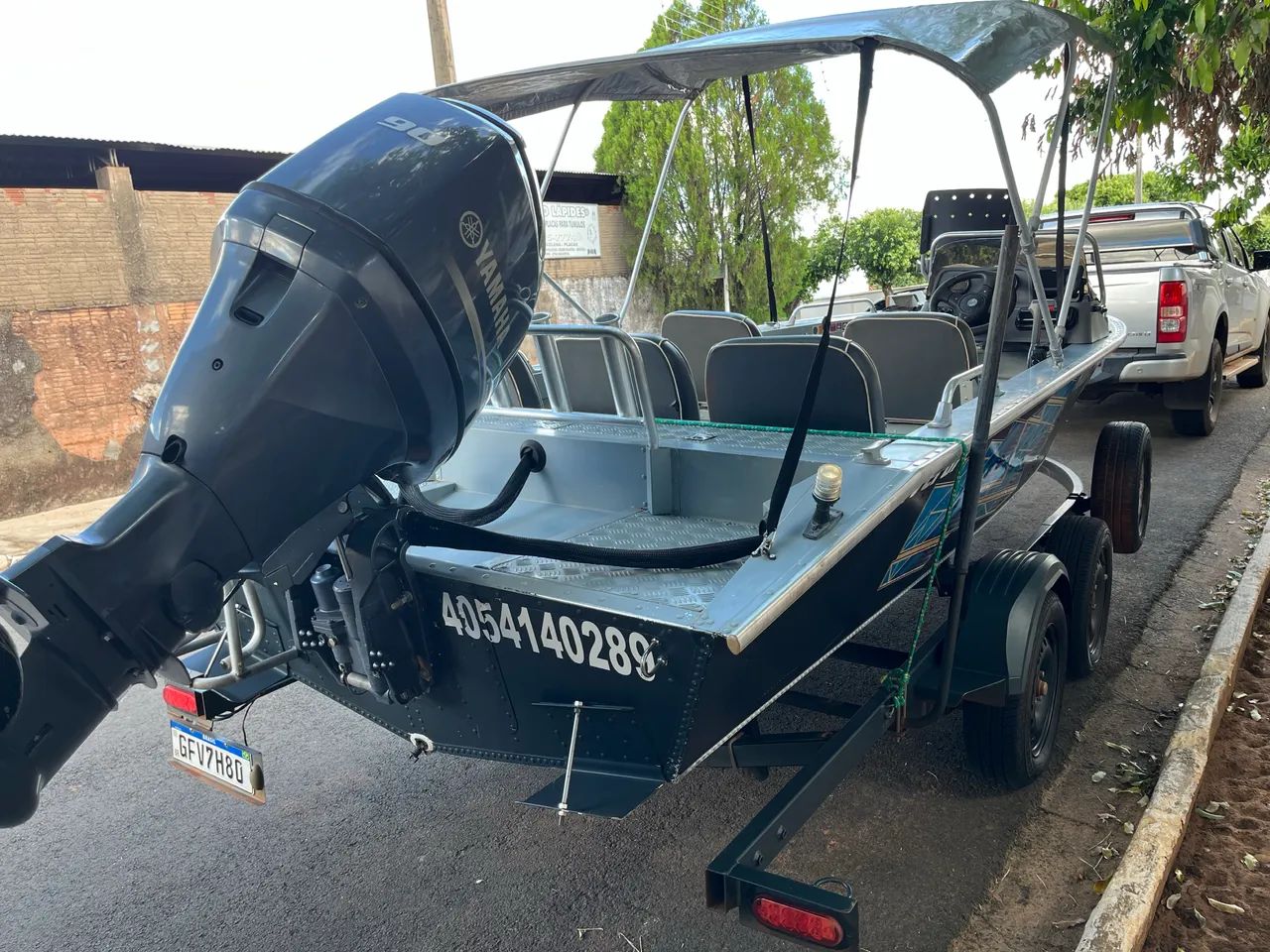 Lancha levefort 90 hp 4 tempos Marajó  - Foto 5