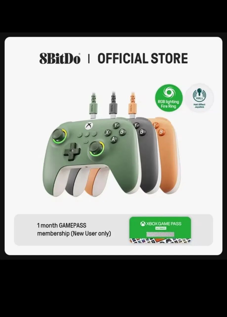 CONTROLE 8BITDO XBOX E PC LACRADO - Foto 2