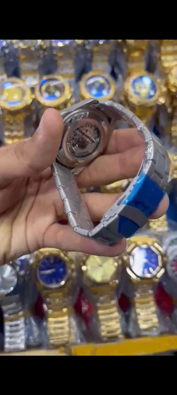 Relógio Estilo Aquaracer com Fundo de Vidro - Elegante e Funcional - Foto 5
