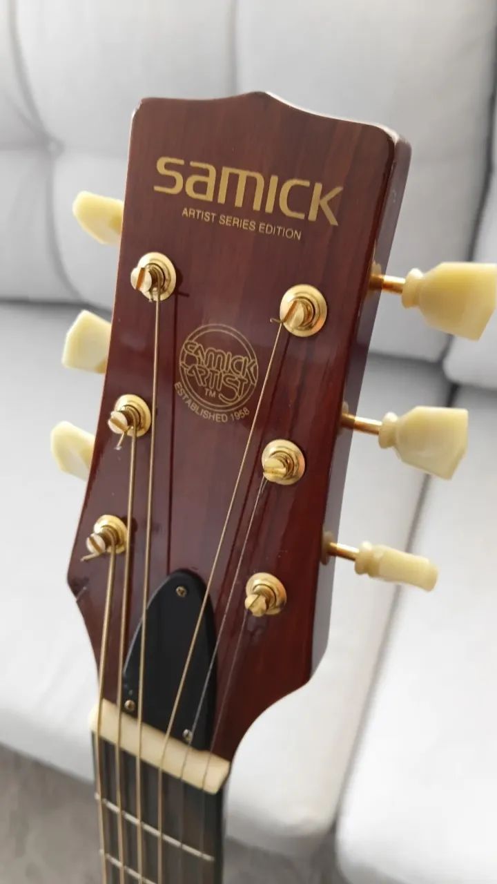 Violão Samick Fishman Gotoh coreano - Oportunidade! - Foto 2