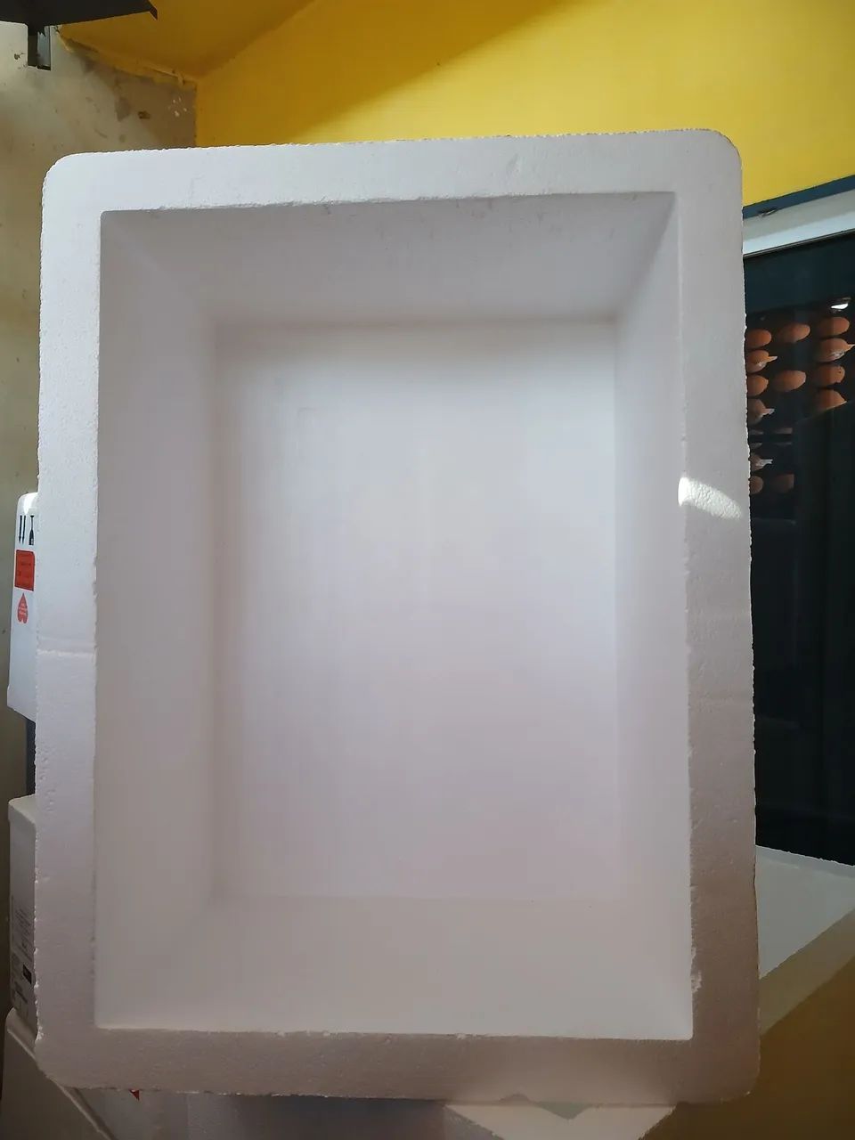 Caixa de isopor 