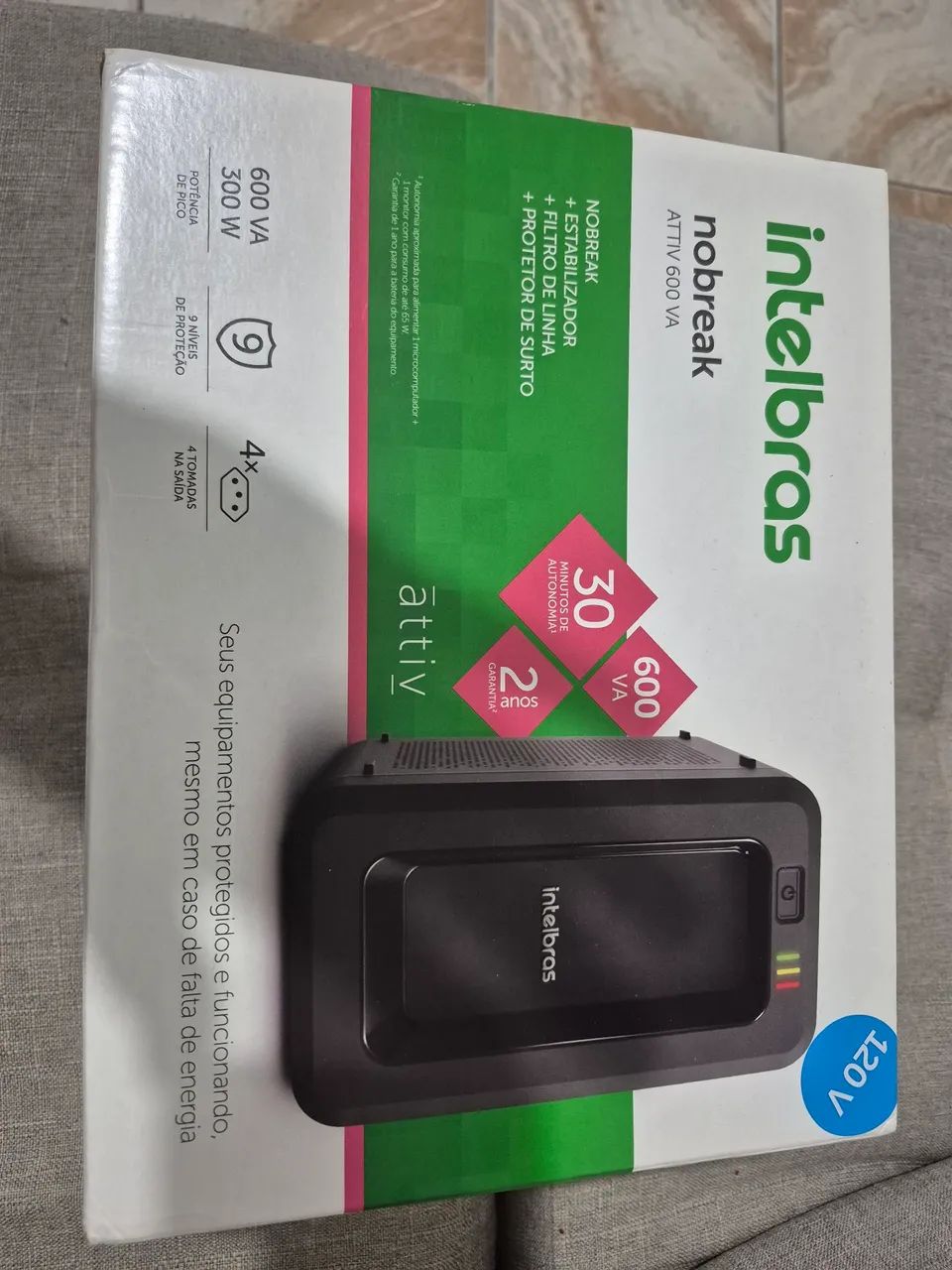 Nobreak intelbras 600VA - Foto 3