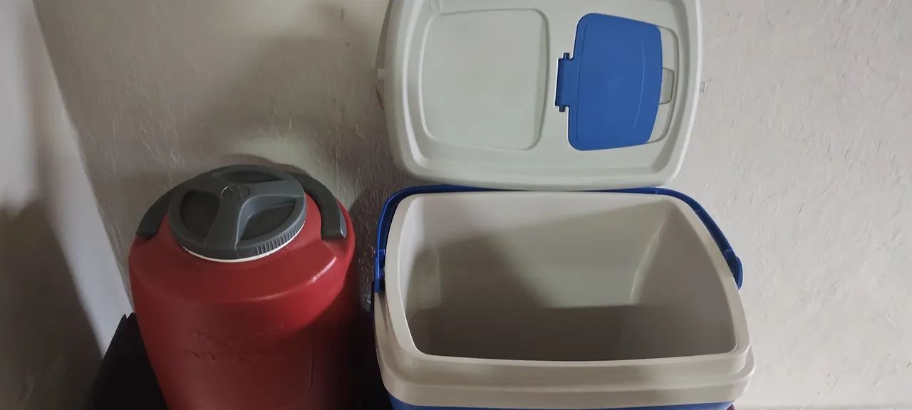 Garrafa e geleira termicas
