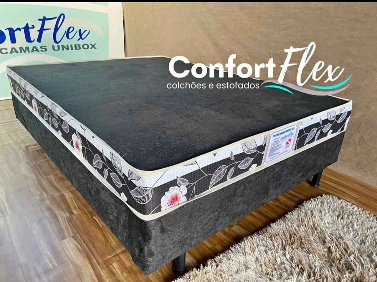 Cama casal com Preço de Fábrica,  entrega imediata 