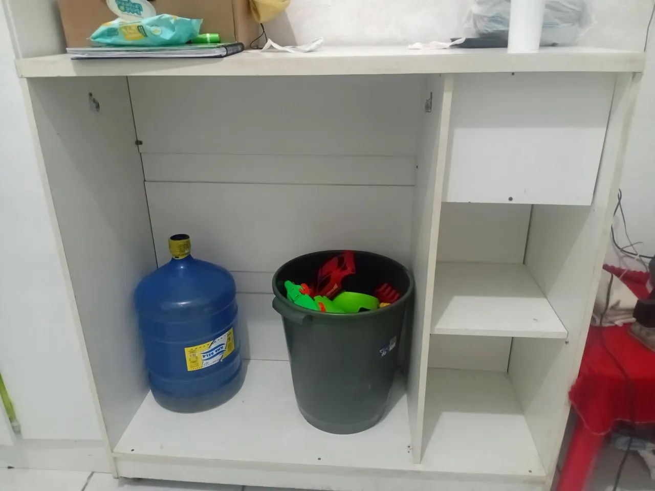Balcão de loja de roupa