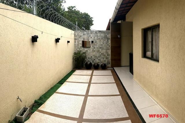 CA1161 Vitória Park, casa plana projetada, 2 suítes, 3 vagas,próx Maestro Lisboa - Foto 14