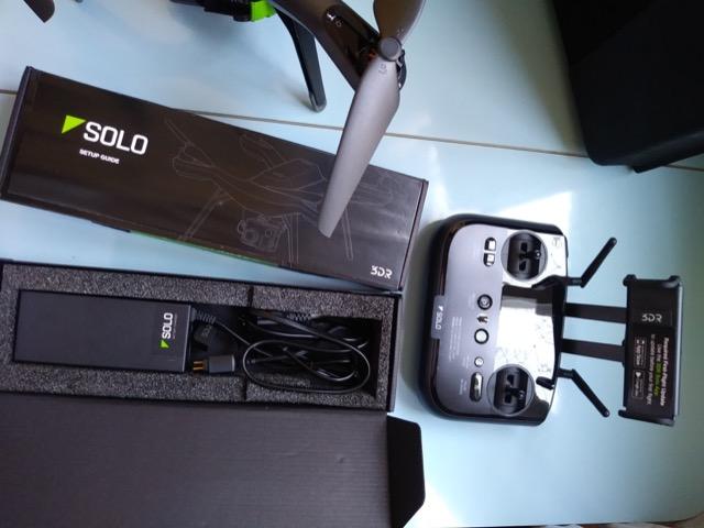 Drone 3 DR Solo Quadcopter com 3-Eixos Gimbal para GoPro. Novo - Foto 6
