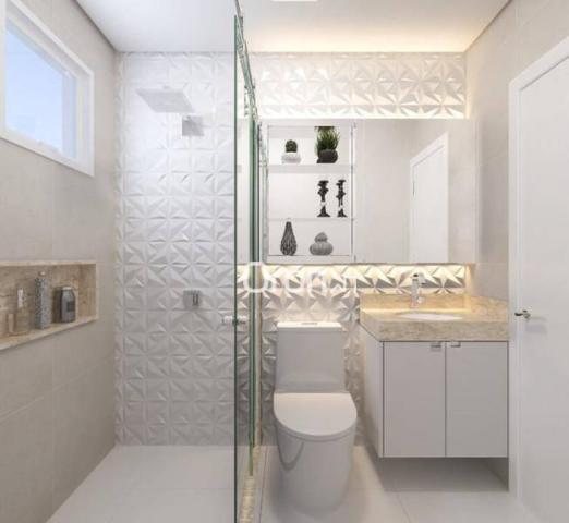 Apartamento com 2 dormitórios à venda, 58 m² por R$ 203.000,00 - Vila Rosa - Goiânia/GO - Foto 7