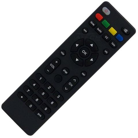 Controle Remoto Conversor Digital Multilaser Re508 Positivo Stb-2341