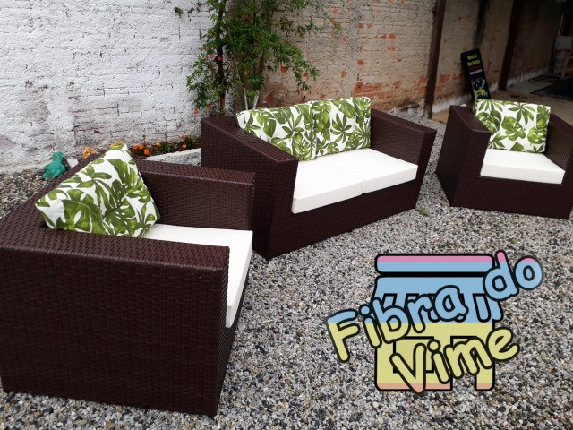 Jogo de Sofa Quadrado Vazado Para Jardim - Foto 6