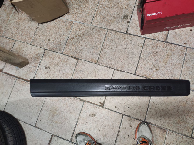 Friso porta Saveiro Cross G5 G6 lado direito - Foto 3