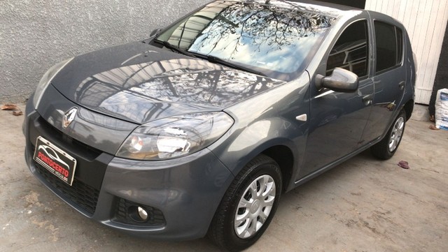 SANDERO EXPRESSION 1.0, 2014 COMPLETO OTIMO PARA APLICATIVO, BAIXO KM