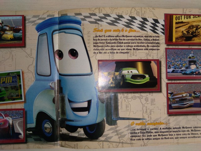 Álbum de figurinhas CARROS - Foto 4