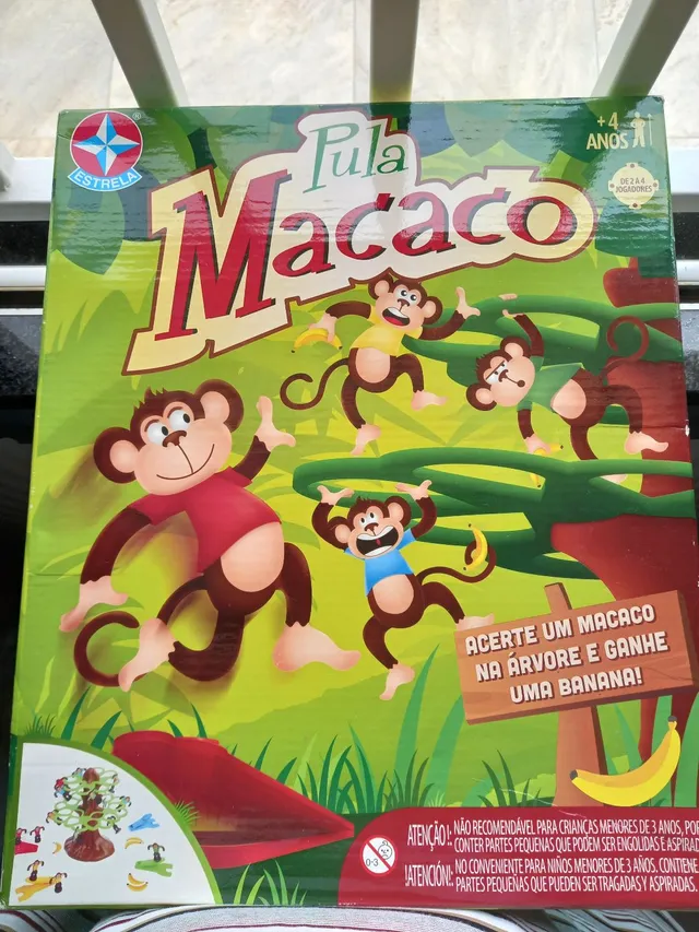 Jogo Pula Macaco  A Bahia compra aqui!