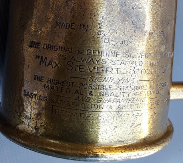 Maçarico Antigo - <br>Para  coleção <br>Made in Sweden. - Foto 2