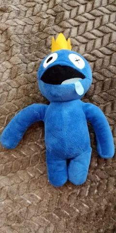 Boneco Azul Babão Rainbow Friends Jogo Roblox Blue Pelúcia em