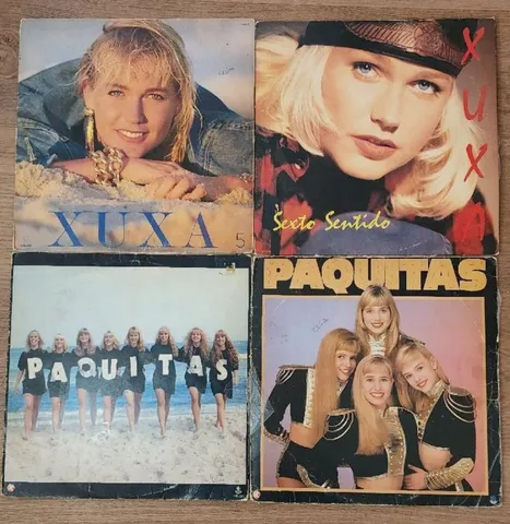 Vinil Das Paquitas - Xuxa, Produto Vintage e Retro Rge Usado 58694101