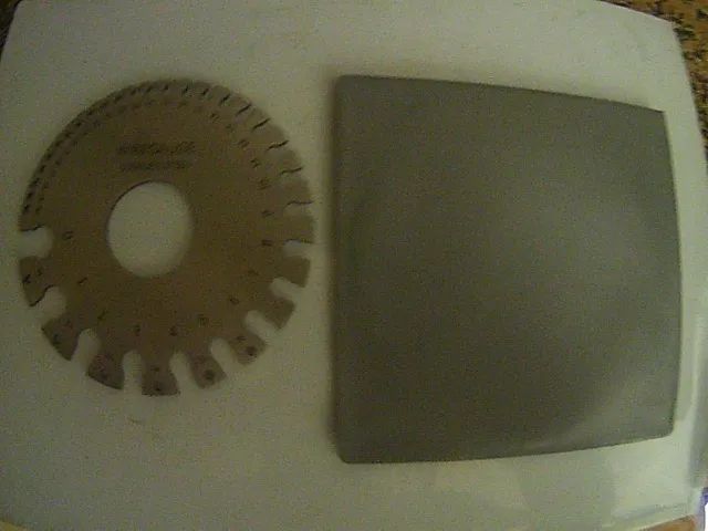 Fieira Cálibre Wiregauge Stainless Steel de 0 a 36 mm nova  