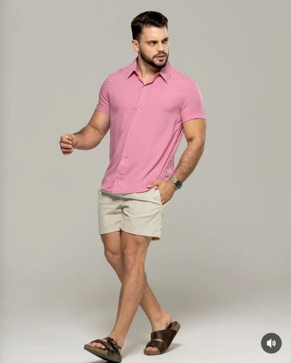 Camisas de botão várias cores e tamanhos  - Foto 2