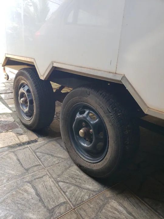 REBOQUE CARRETINHA BAÚ - Foto 3