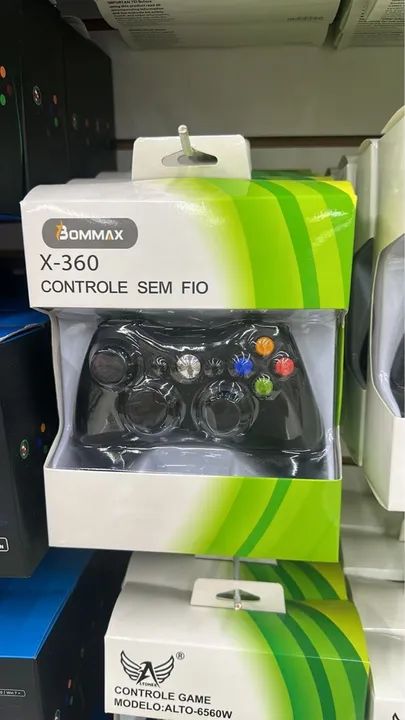 Controle Xbox 360 Sem Fio - Novo