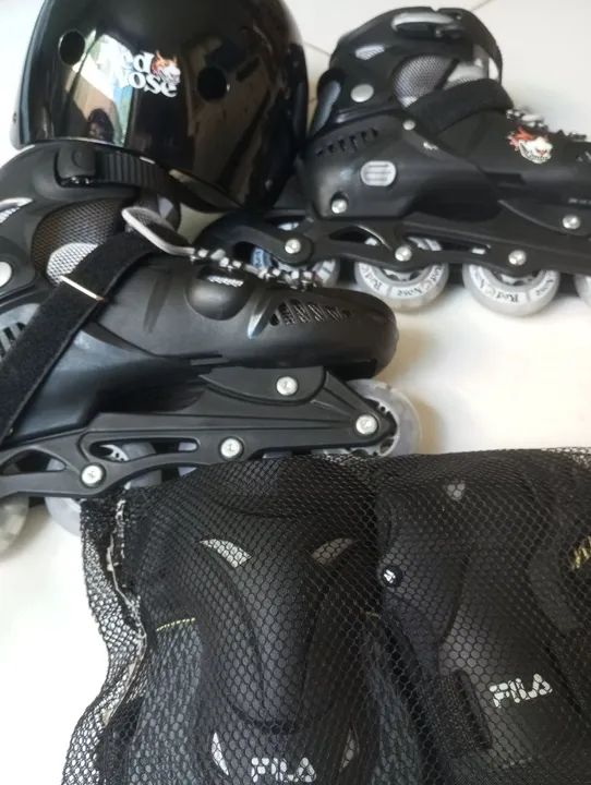 Patins Inline Red Nose - Foto 4