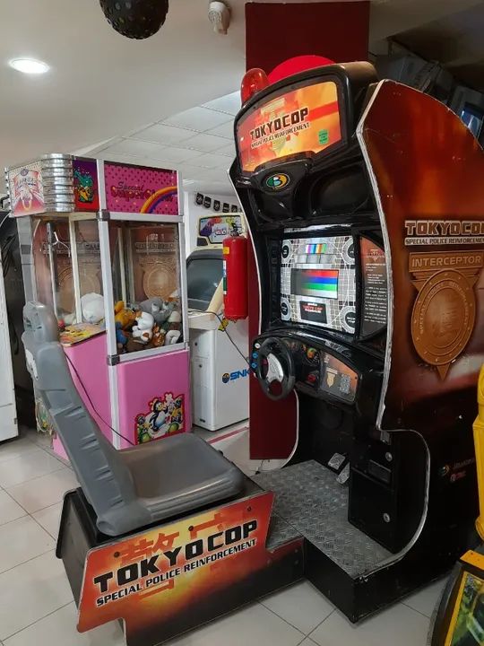 Tokyo Cop Arcade Gabinete Completo, Apenas sem A Placa - Foto 4